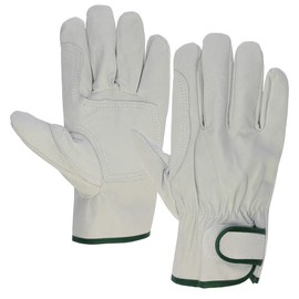 Otafuku Gloves R-24 LL Leather Gloves [Pigskin with Attack] Wrist Magic Closure