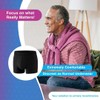 PROTECHDRY Washable & Reusable Urinary Incontinence Cotton Boxer Brief Underwear