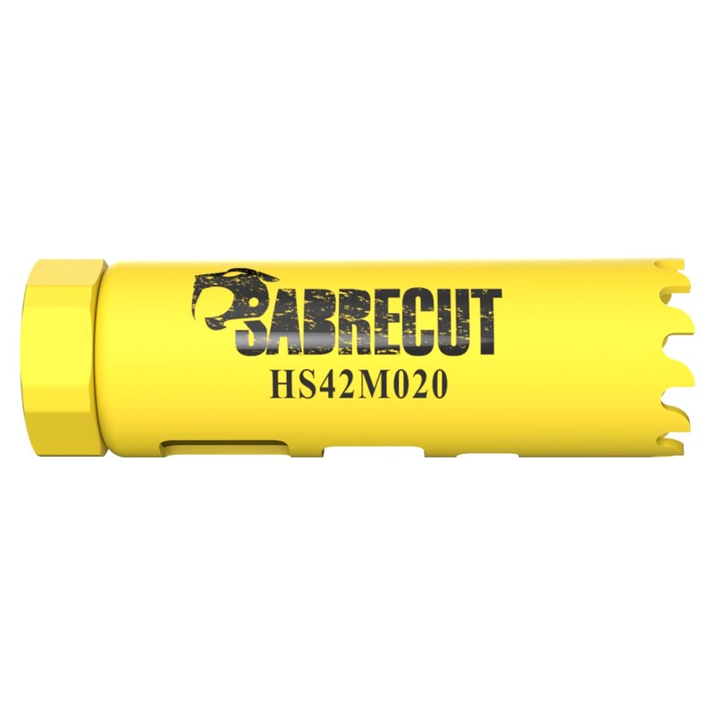 1 x SabreCut HS42M020 20mm High Performance HSS Bi-Metal M42