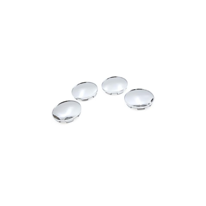 VekAuto 4Pcs Silver Tone 68mm Dia 6 Lugs Car Tire