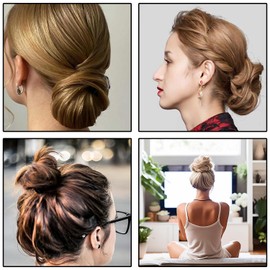 10 Pack Spiral Hair Pins, Twist Corkscrew Hair Pins - Effortless Styling, Secure Hold, Reusable & Tangle-Free - Spin Hair Accessories for All Hair Types