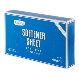 Freddy Lek Softter Sheet for Dryers, 40P, 6.3 x 9.0 inches (16 x 22.8 cm)