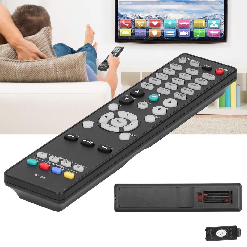 RC-1228 RC-1227 RC-1217 RC-1192 AV Receiver Replacement Remote Control for