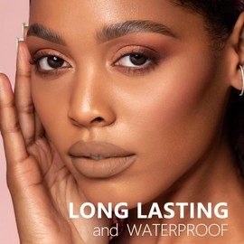 HANLADY Nude Berry Pink Lipstick 3Pc Long Lasting Lipsticks for Women Pigmented Smudgeproof Transferproof Vegan Cruelty Free Lip Color, A61/66/44