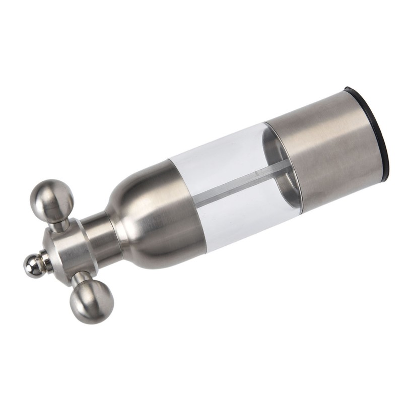 304 Stainless Steel Pepper Grinder Manual Rotation Pepper Mill Ceramic