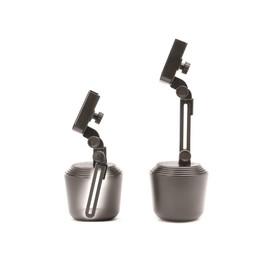 WeatherTech CupFone with Extension – Adjustable, Universal Cup Holder Cell Phone Mount Car & Truck Accessory – Best Design for iPhone & Smartphone Charging – Violet Metal Knobs