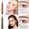 AWCCXMYM 3PCS Light Brown Eyebrow Pencils for Women Waterproof Long-Lasting