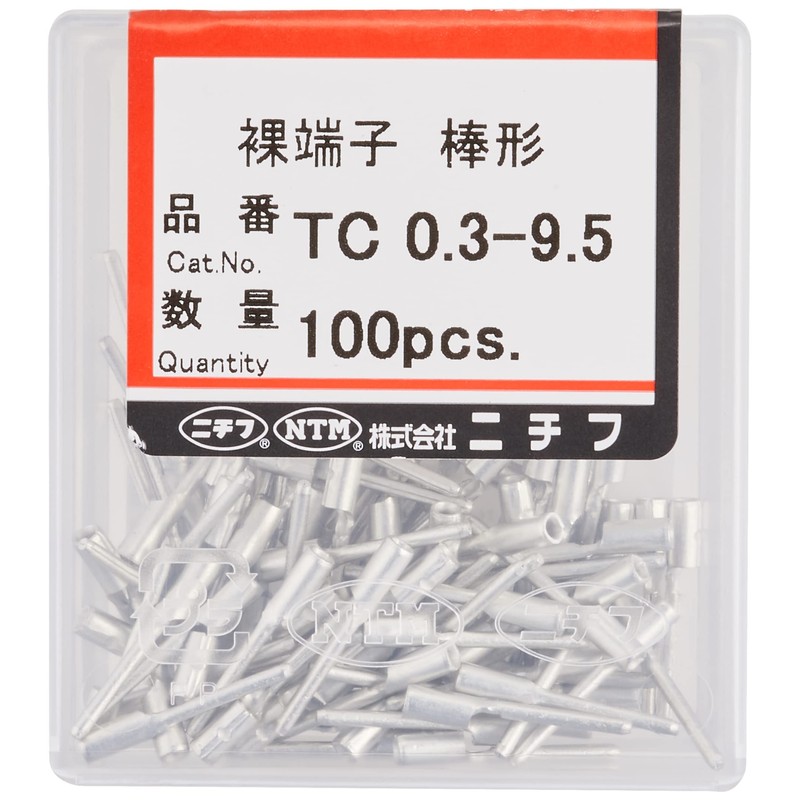 Nichifu Terminal Industries Bare Crimp Terminal TC- 0.3-9.5