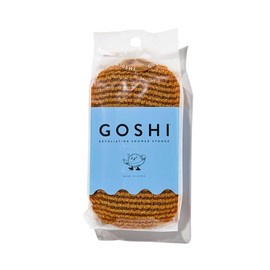 Esponja Exfoliante Ducha Resistente Desgarros Secado Rápido Baño Todo Tipo Pieles Color Amarillo Caléndula Fabricada Japón