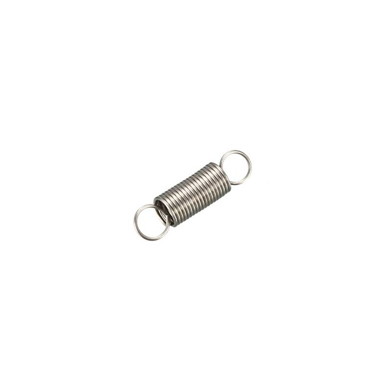 sourcing map Extended Tension Spring Wire Diameter 0.016", OD 0.16",