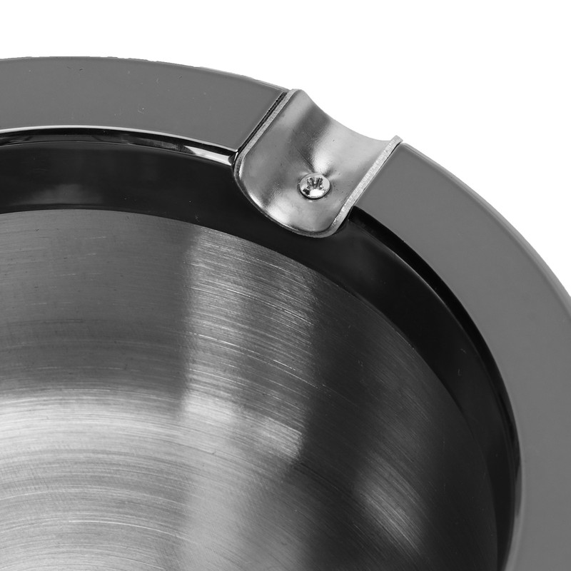 Stainless Steel Ashtray with Matches Lighter Function for Home Office