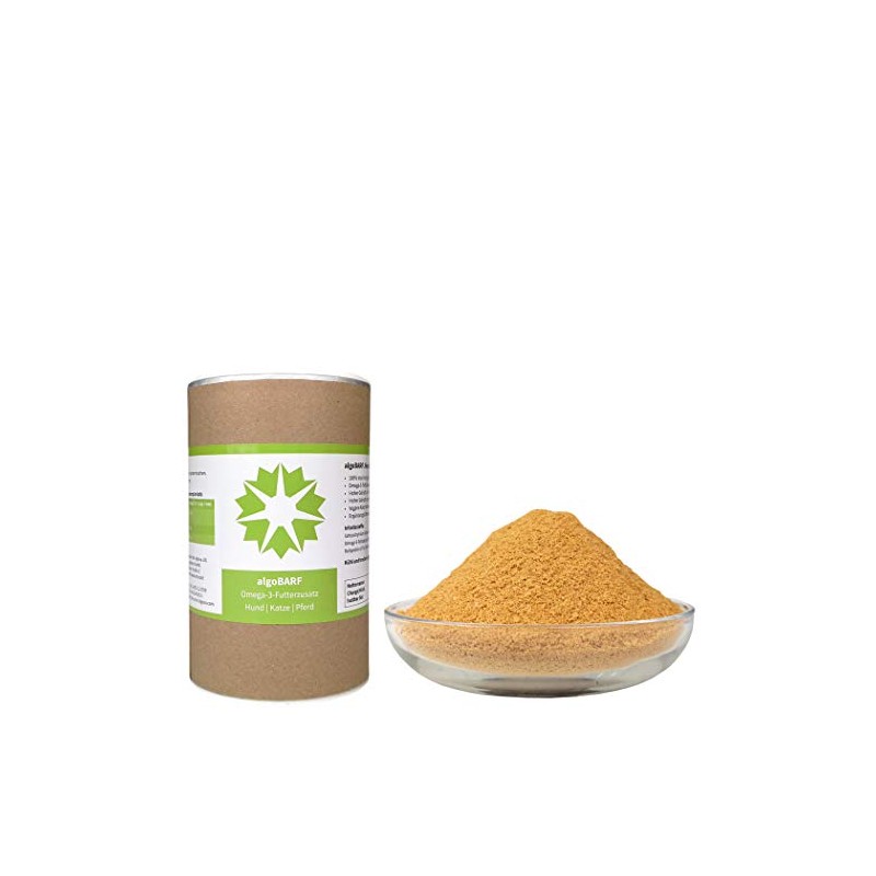 algoBarf Omega-3 Algae Barf Additive Dog Horse Cat 500 g