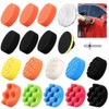 Polishing Pads Kit, Buffing Pads Car Foam Polisher Attachment for