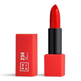 3INA MAQUILLAJE I Labial I Cruelty Free I Vegano I The Lipstick I Alta cobertura I Textura Confortable I 4.5gr I 234-Light red