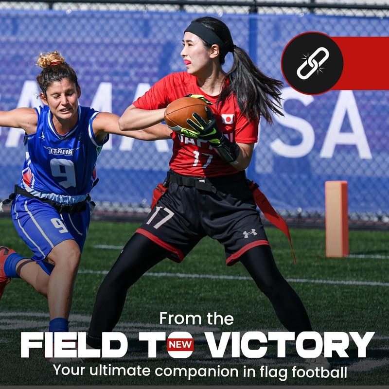 Gameday- Flag Football Set-Complete (10 Player) Flag Belts and Flags