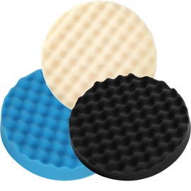𝐔𝐩𝐠𝐫𝐚𝐝𝐞𝐝 Polishing Pad-8 Inch for 7" Backing Plates –Replace for 3m 5275 5723 5733 Foam Buffing Pads- Car Polishing Cutting Sponge Pads Compatible with dewalt, spta and Chemical Guys Polisher
