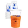 Disposable Plastic Measuring Mixing Cups - 8 Ounce (236 ml)