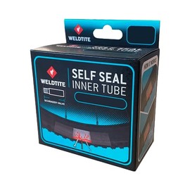 WELDTITE Self Sealing Bike Inner Tube - 20" x 1.75-2.125, Schrader Valve