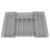 Expandable Utensil Organizer Convenient Storage Space Saving Cutlery Tray Holder