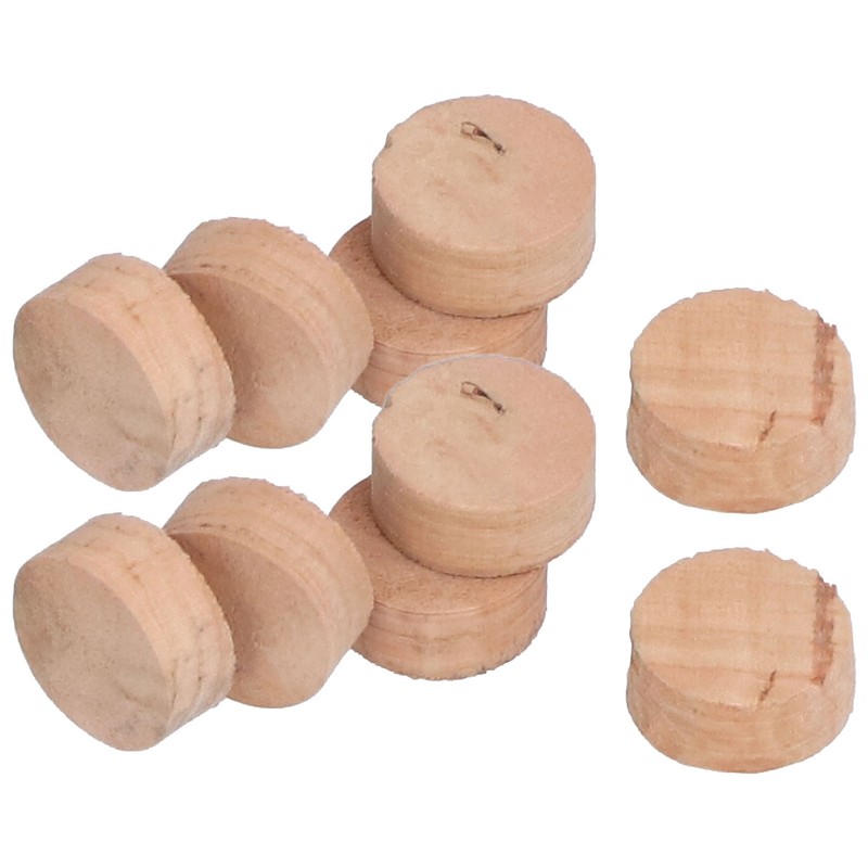 10Pcs Trombone Water Key Spit Valve Cork Pad Instrument Accessory