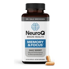 NeuroQ Memoria y Concentracin LifeSeasons, Suplemento en Cpsulas para Enfoque Mental y Productividad                                                  