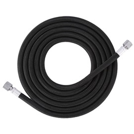 1.8M Airbrush Hose, Nylon Braided Airbrush Hose 1/8 Inch to 1/4 Inch Adaptor Fitting Ends Coupling for Connect Airbrushs with Air Compressor