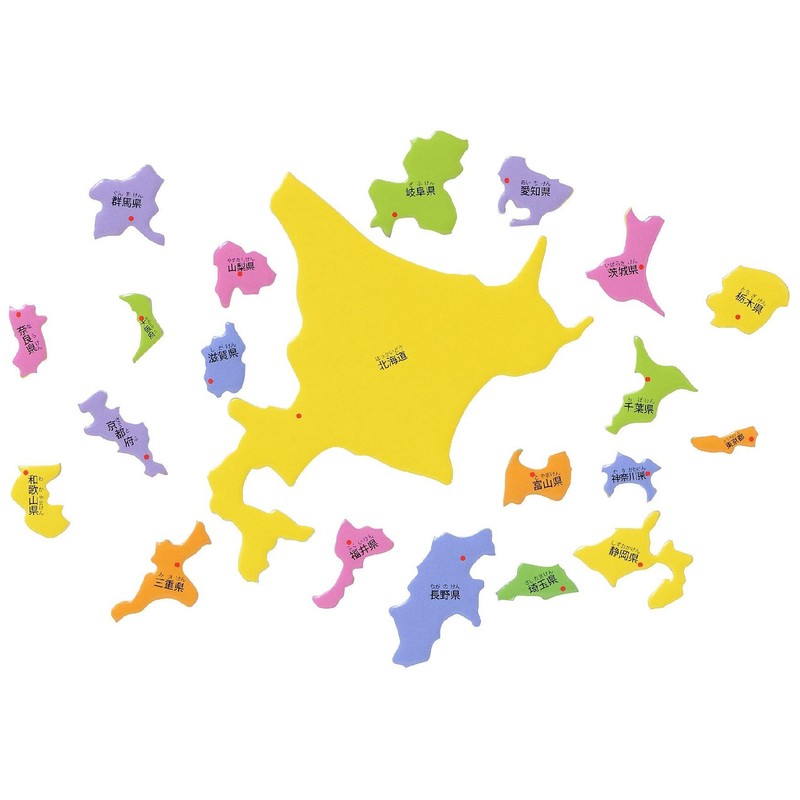 Puzzle Japanese archipelago of Gakken