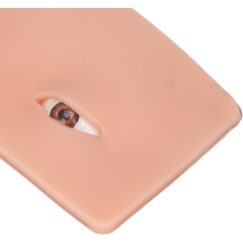 Práctica de Maquillaje Cara Ojos de Silicona para Práctica de