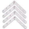 4PCS Door Hinges, 57mm x 16mm, 360 Degree Rotation Hidden