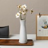 18cm Ceramic Bud Vase Tall Conic Flower Single Stem Vase