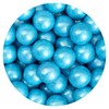 Light Blue Shimmer Gumballs 1 Inch Gumballs, 2 Pound Bulk