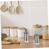 Hohopeti 2pcs Seasoning Shaker Condiment Dispenser Base for Salt Pepper