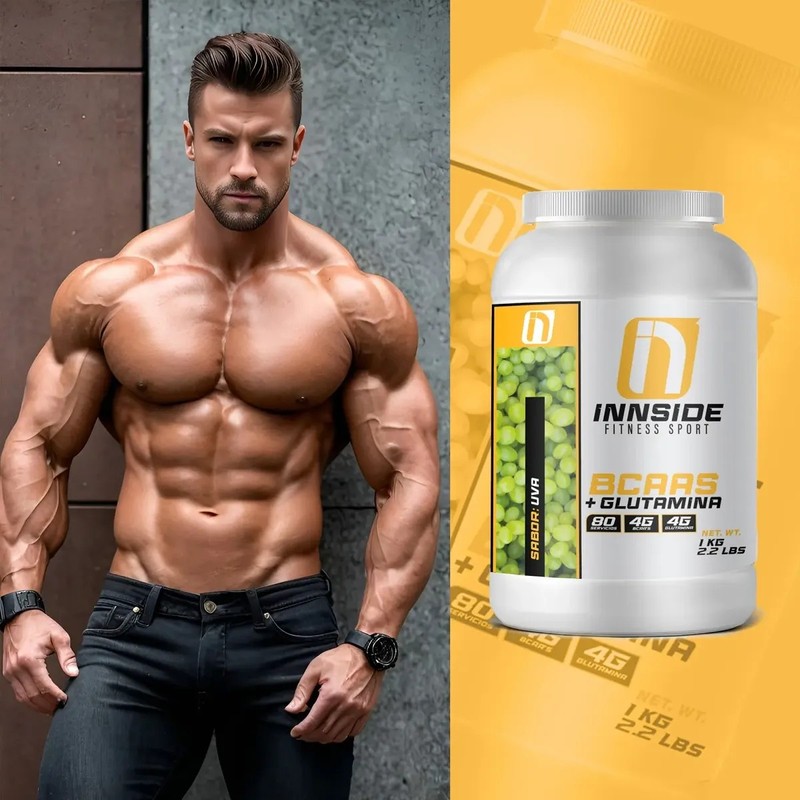 Bccas Aminoácidos En Polvo Innside Fitnes Sport