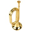 Military Style Trumpet C Key Brass Easy to Play Trumpet