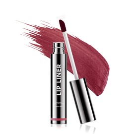 LLOXIIEAN Peel Off Lip Liner Stain, Long Wear Tattoo Lip Stain Peel Off Lip Liner, Matte Finish, Waterproof & Transfer-proof, Highly Pigmented Color, for A Beauty Lip Look (#05 Mauve)