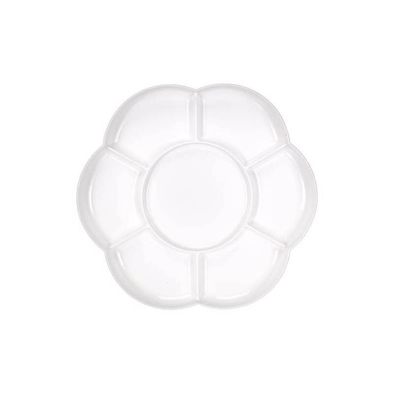 KREUL 41818 - Plastic Mixing Palette in Flower Shape with