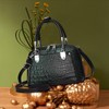 NICOLE & DORIS Retro Handbag for Women Classic Crocodile Crossbody