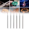 Miniature Drill Needle Engraving Milling Cutter Carving Bits Gold Silver