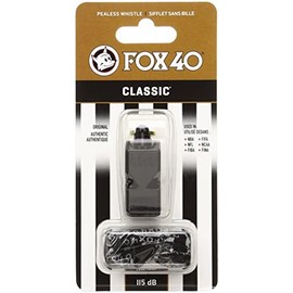 Fox 40 Silbato Oficial clásico con cordón de separación