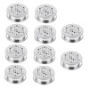 Tofficu 10pcs Stainless Steel Ventilation Louvers for Heat Emission Durable