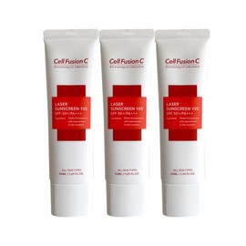 Cellfusionc Laser Sunscreen 100 50ml (SPF50+) 3 Pieces / Circle / 셀퓨전씨 레이저 썬 스크린 100 50ml(SPF50+) 3개  써클
