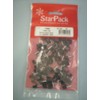 Star Pack 50 Cable Clip Round Black 6MM for TV
