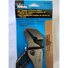 Ideal Lot of 2- Ideal Wireman 35-4430 10" Tongue and Groove Pliers