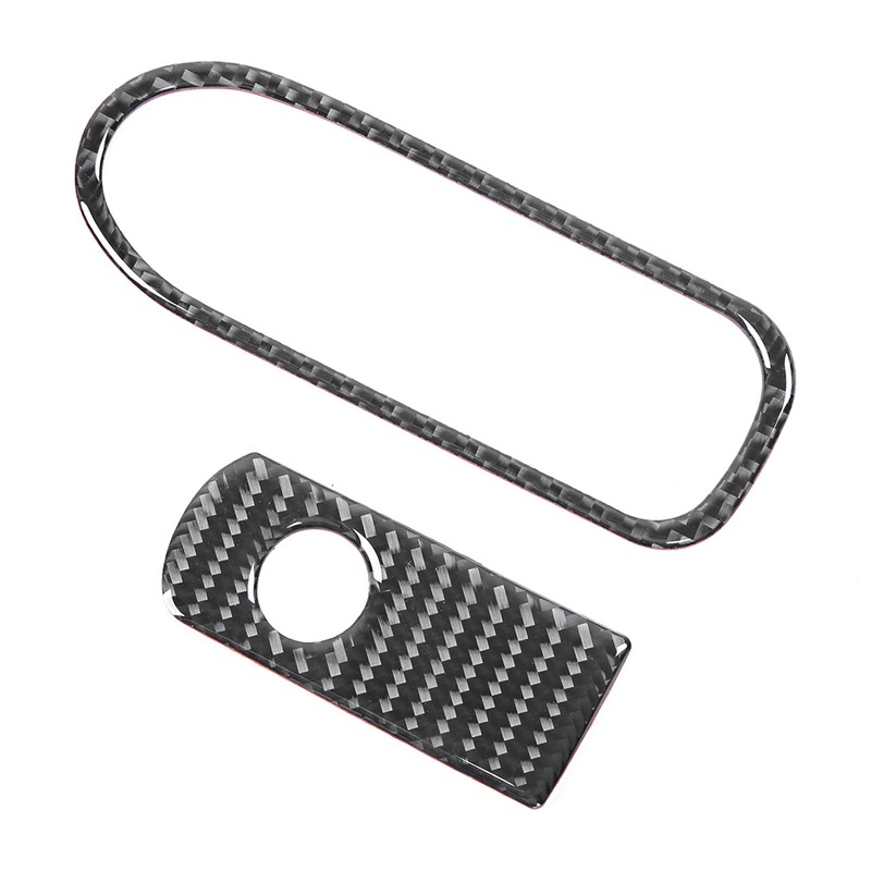 Carbon Fiber Co Pilot Storage Box Cover Trim Fits for