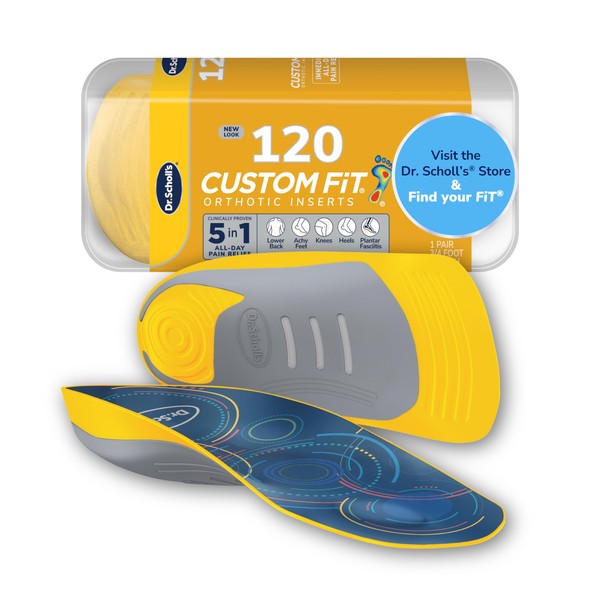 Dr. Scholl’s Custom Fit Orthotics 3/4 Length Arch Support Shoe
