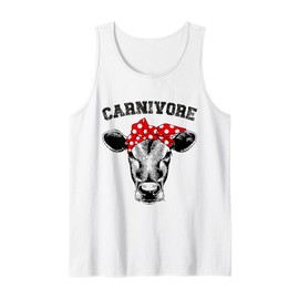 Carnivore Cowgirl Bandana Tank Top