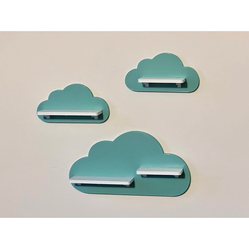 PsGreen Set of 3 clouds suitable / compatible with Toniebox