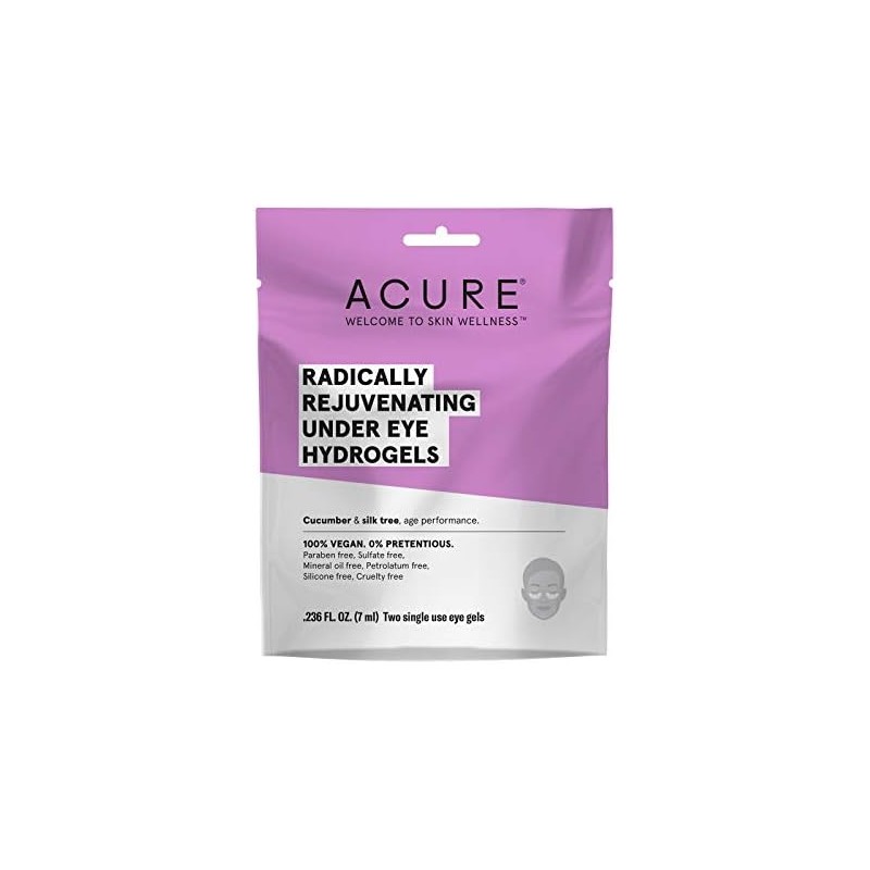 Acure Radically Rejuvenating Under Eye Hydrogel Mask, 12 Count