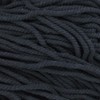 Super Soft 3 Strand Twisted Cotton Rope (Black, 1/4 Inch