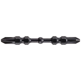 HiKOKI 0033-5700 Torsion Bit, Power Hump Slender, No.2, Total Length 2.6 inches (65 mm), Hex Shaft Width 0.25 inches (6.35 mm), Pack of 5 for Impact Drivers